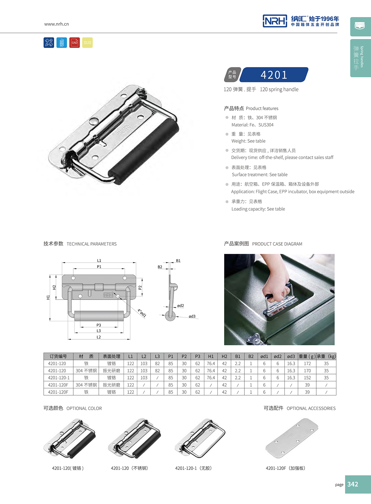 91香蕉app/NRH 航空箱弹簧91香蕉app最新版下载 4201-120